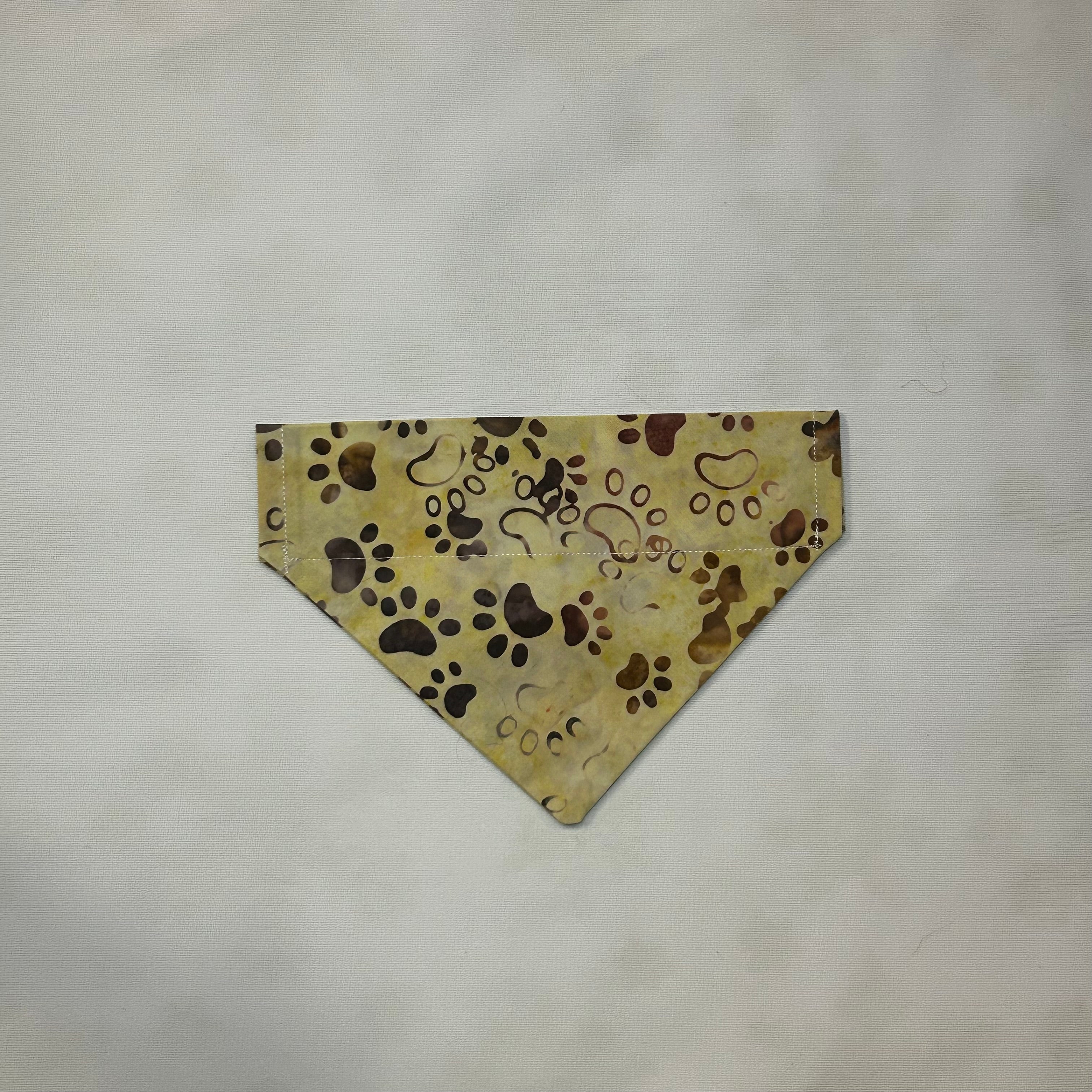 Beige & Brown Pawprints