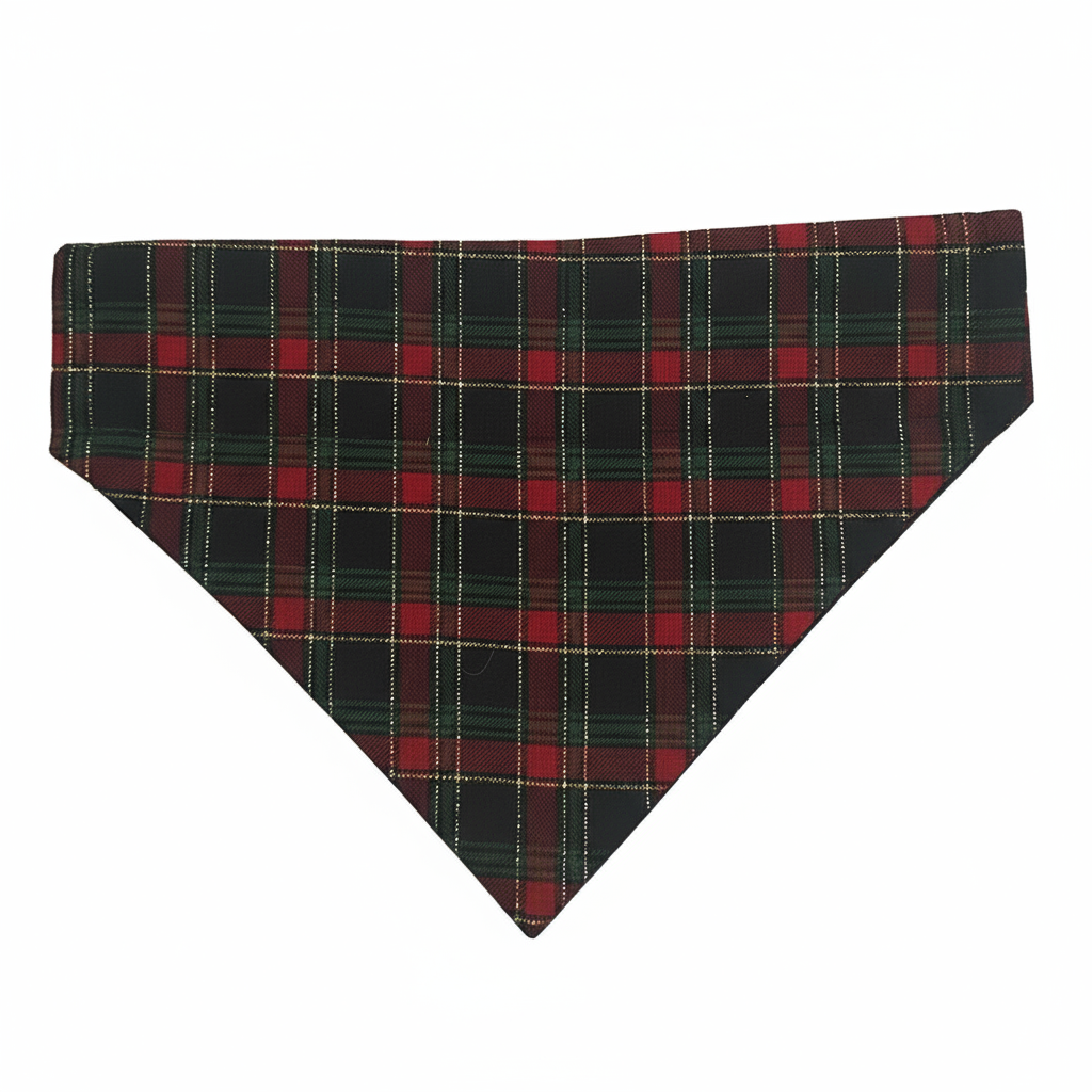 Red, Green & Gold Plaid