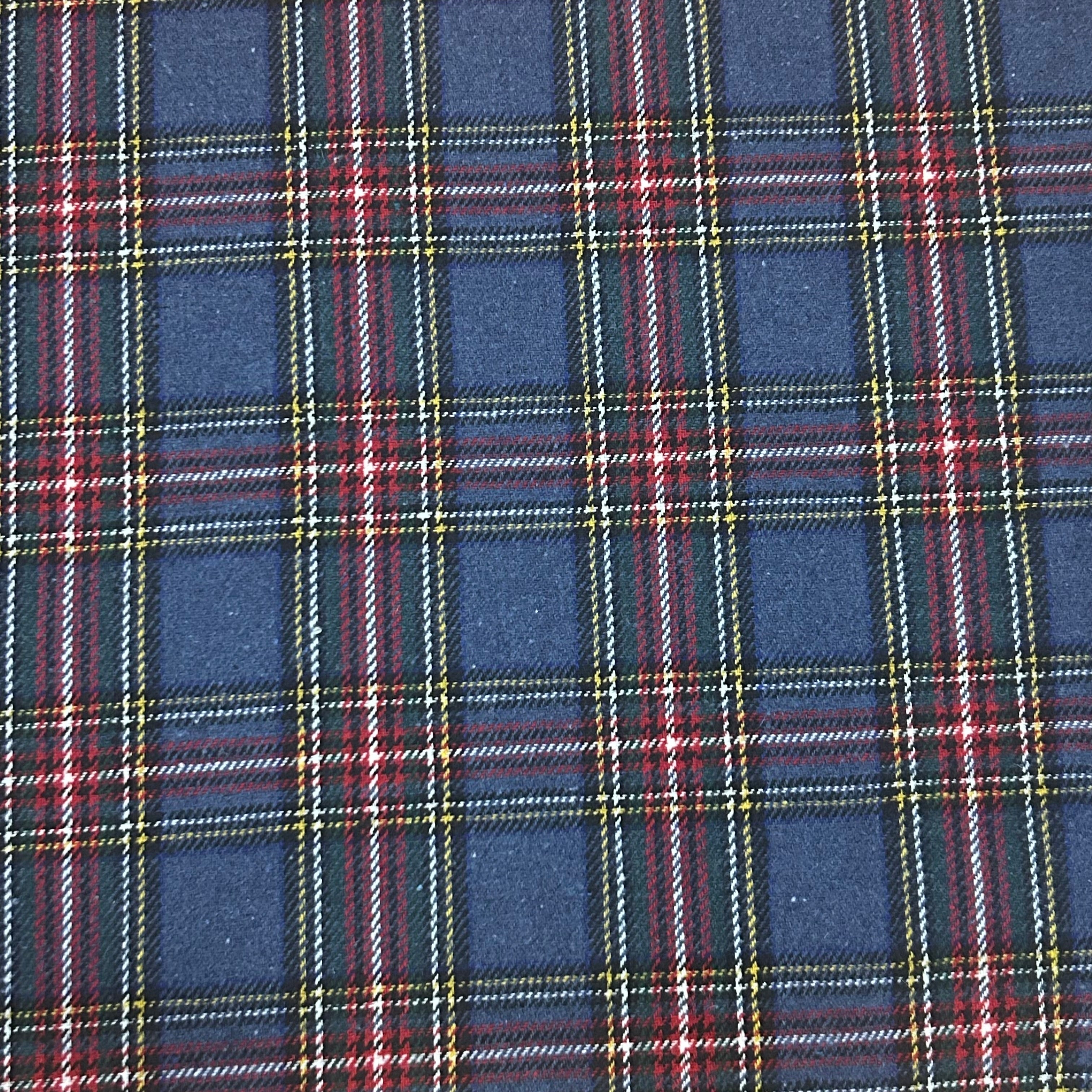 Blue Wool Tartan