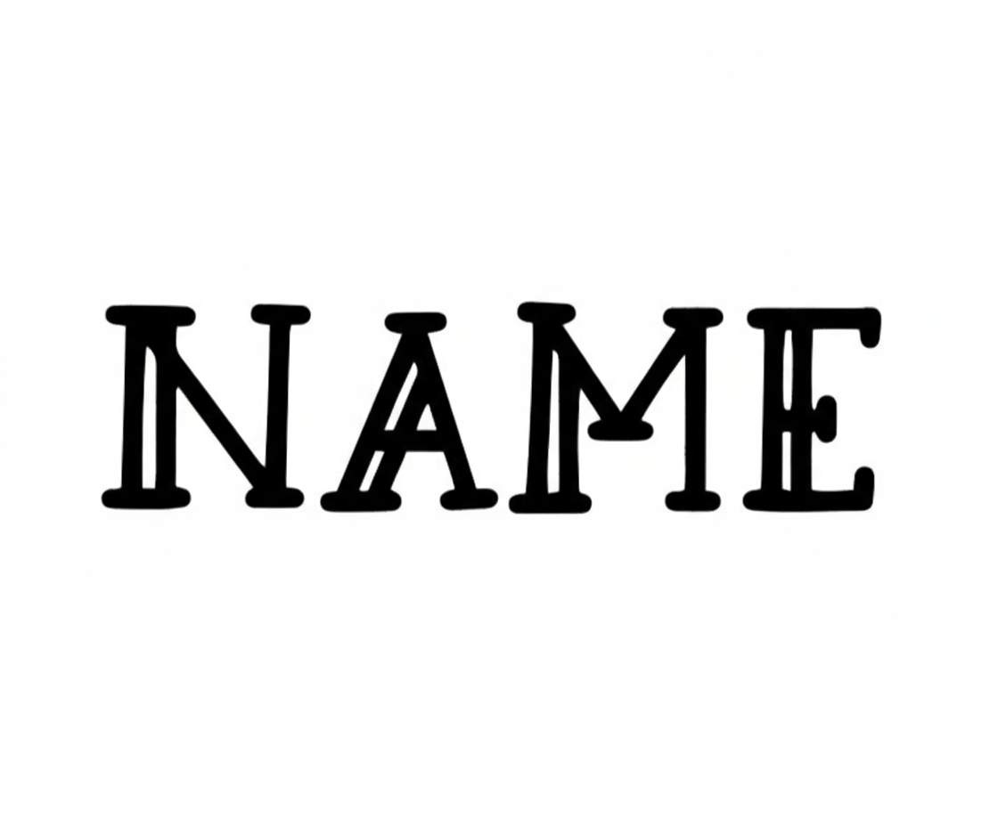 Custom Name/Initial