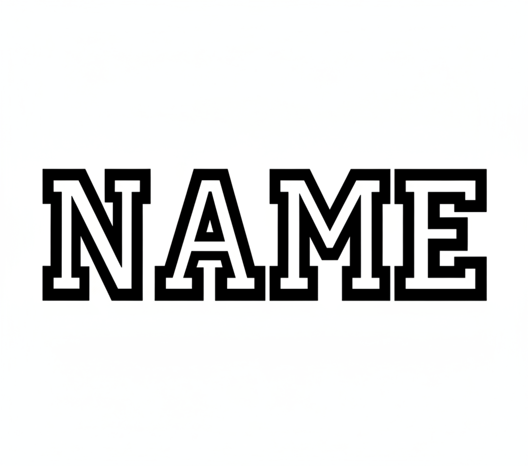 Custom Name/Initial